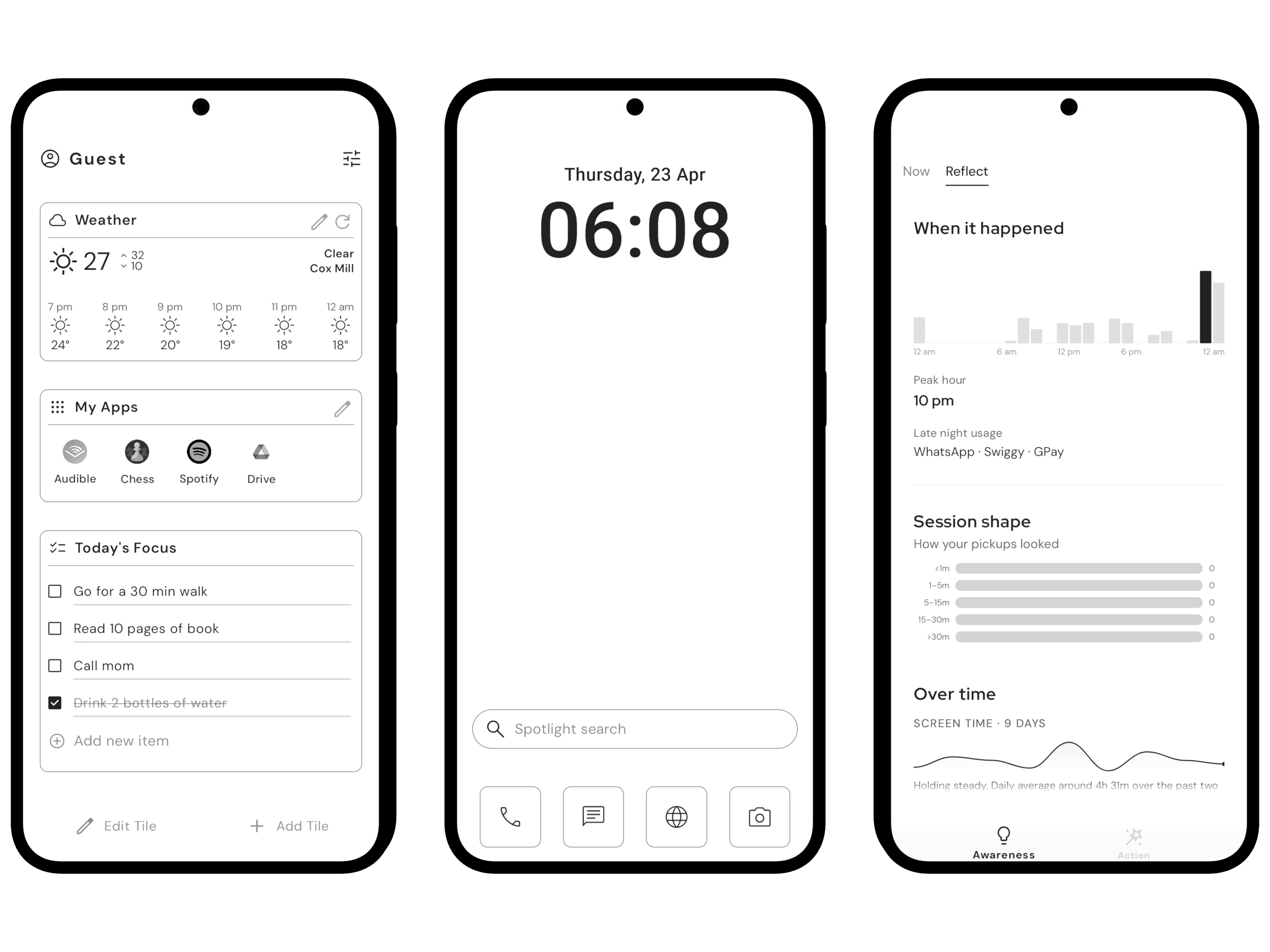 Yin Yang Launcher Theme 1