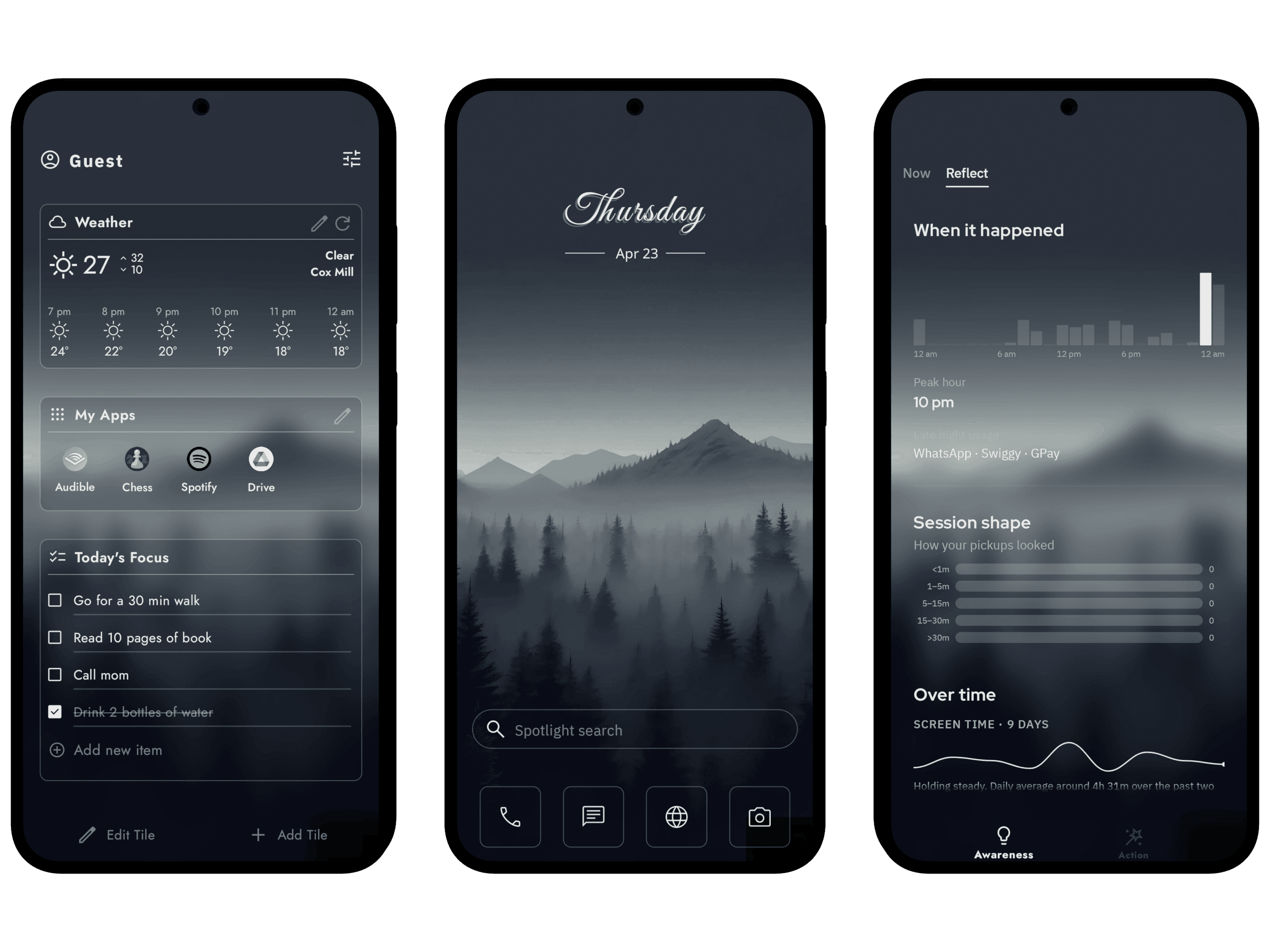 Yin Yang Launcher Theme 6